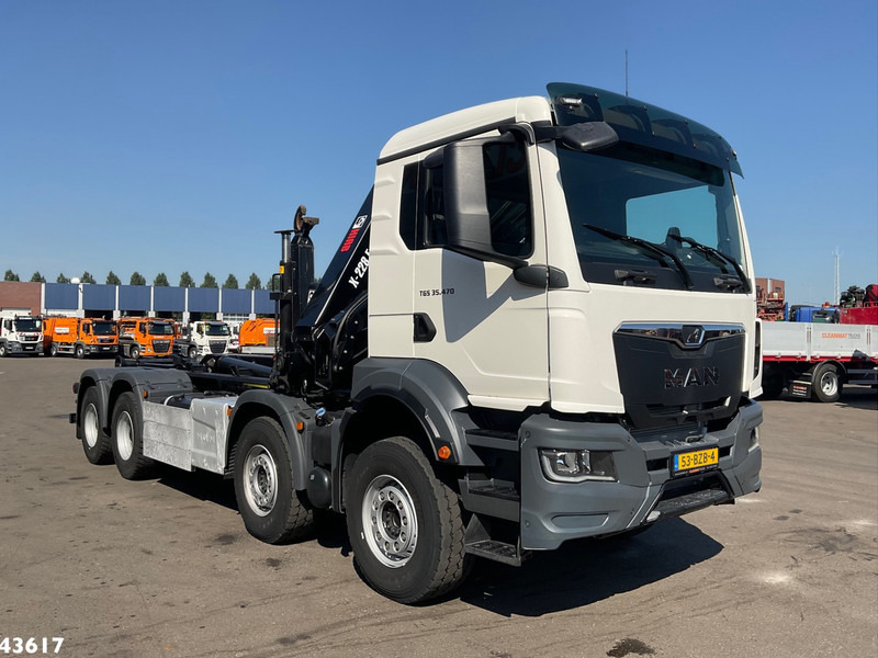 MAN TGS 32.470 8x4 Euro 6 Hiab 22 Tonmeter laadkraan Just 68.765 Km! - Автоманипулятор: фото 5 MAN TGS 32.470 8x4 Euro 6 Hiab 22 Tonmeter laadkraan Just 68.765 Km! - Автоманипулятор: фото 5