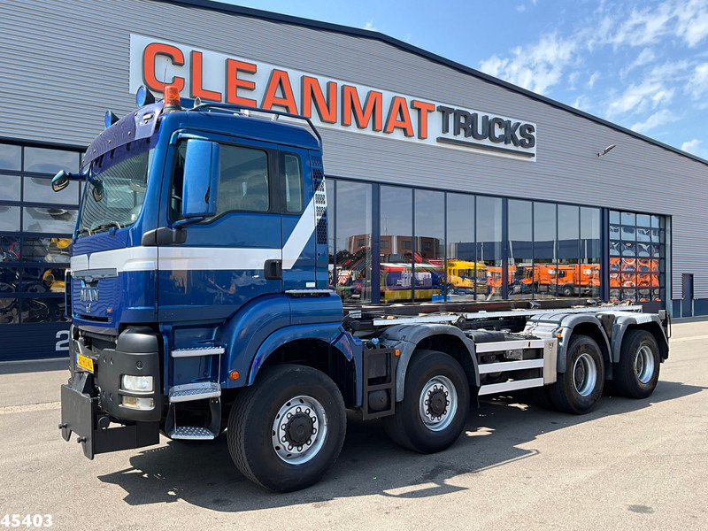 MAN TGS 43.440 8x8 HTS 30 Ton containersysteem + Vossebelt 20m³ container - Тросовый мультилифт: фото 4 MAN TGS 43.440 8x8 HTS 30 Ton containersysteem + Vossebelt 20m³ container - Тросовый мультилифт: фото 4