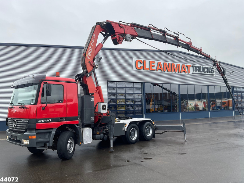 Mercedes-Benz Actros 2640 6x4 Fassi 60 Tonmeter laadkraan + Fly-jib - Автоманипулятор: фото 1 Mercedes-Benz Actros 2640 6x4 Fassi 60 Tonmeter laadkraan + Fly-jib - Автоманипулятор: фото 1