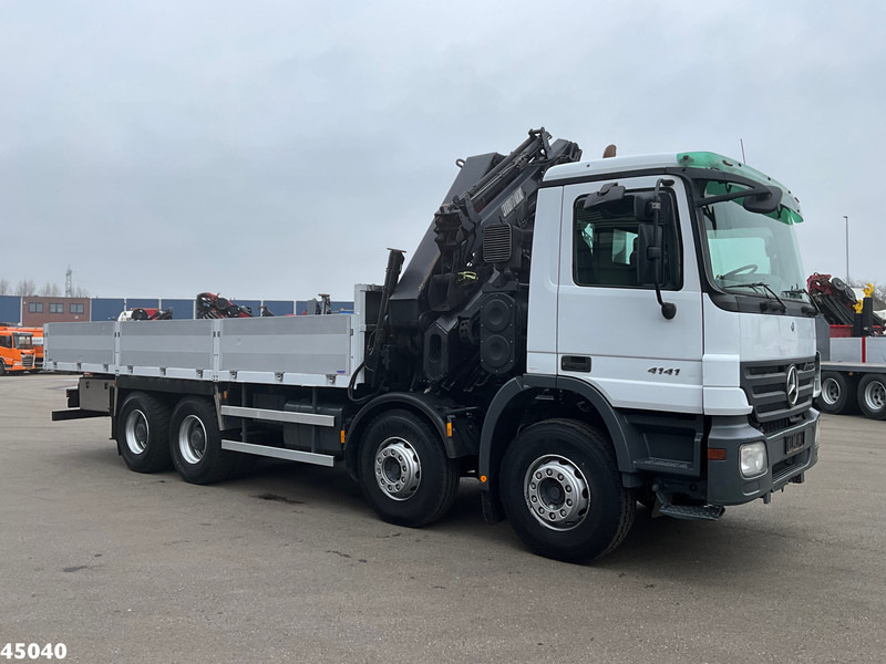 Mercedes-Benz Actros 4141 8x4 manual Hiab 32 Tonmeter laadkraan + Fly-jib - Автоманипулятор: фото 5 Mercedes-Benz Actros 4141 8x4 manual Hiab 32 Tonmeter laadkraan + Fly-jib - Автоманипулятор: фото 5