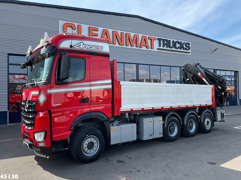 Mercedes-Benz Arocs 3263 8x4 Hiab 37 Tonmeter laadkraan + Fly-Jib - Самосвал, Автоманипулятор: фото 4 Mercedes-Benz Arocs 3263 8x4 Hiab 37 Tonmeter laadkraan + Fly-Jib - Самосвал, Автоманипулятор: фото 4