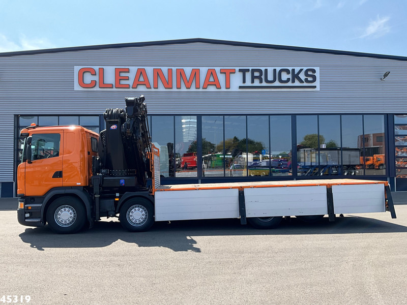 Scania G 450 Euro 6 HMF 60 Tonmeter laadkraan + Fly-Jib - Автоманипулятор: фото 4 Scania G 450 Euro 6 HMF 60 Tonmeter laadkraan + Fly-Jib - Автоманипулятор: фото 4