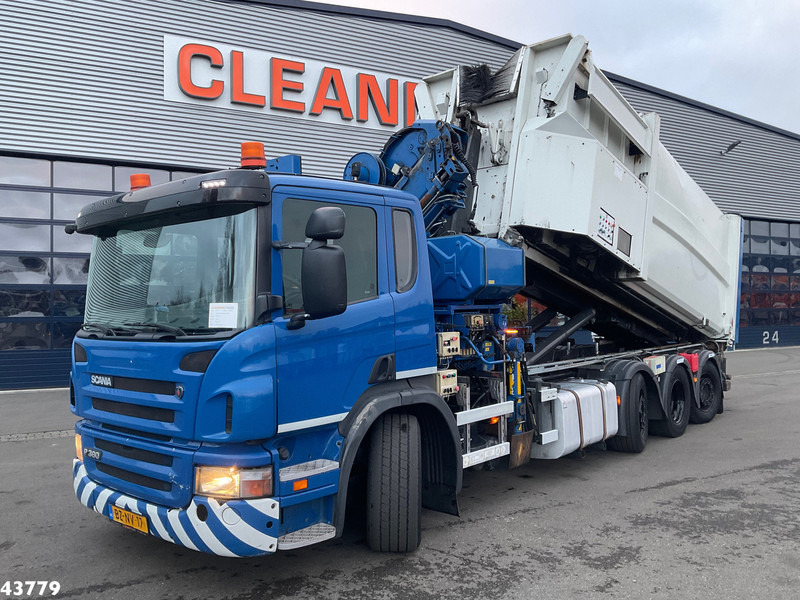Scania P 360 8x2 Hiab 21 Tonmeter laadkraan - Крюковой мультилифт, Автоманипулятор: фото 2 Scania P 360 8x2 Hiab 21 Tonmeter laadkraan - Крюковой мультилифт, Автоманипулятор: фото 2