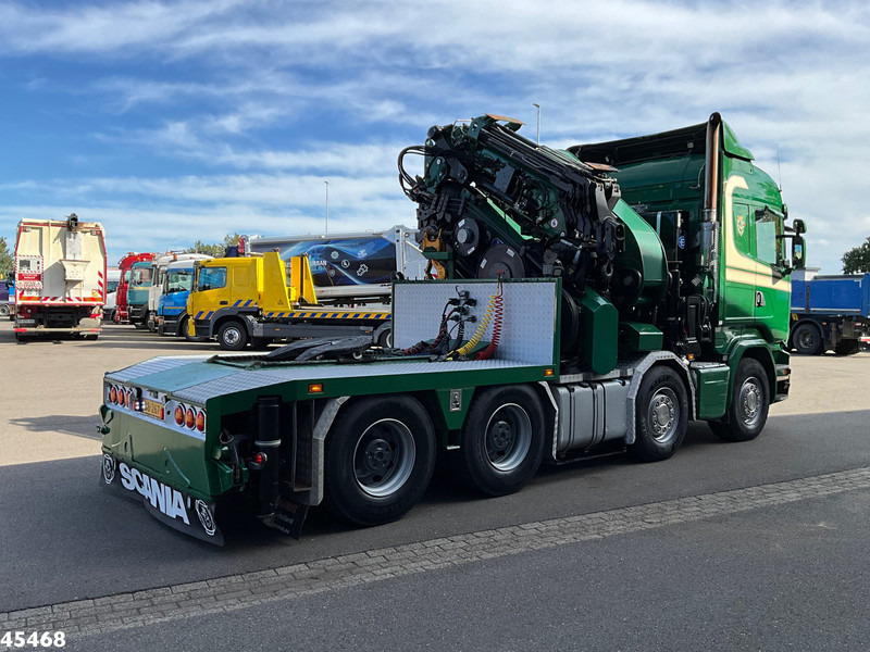 Scania R 490 8x4 Euro 6 Effer 140 Tonmeter laadkraan + Fly-Jib Just 283.508 km - Автоманипулятор: фото 4 Scania R 490 8x4 Euro 6 Effer 140 Tonmeter laadkraan + Fly-Jib Just 283.508 km - Автоманипулятор: фото 4