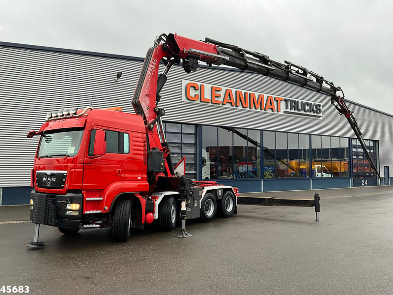 MAN TGS 41.480 8x4 ZF Intarder Fassi 130 Tonmeter laadkraan + Fly-JIb - Тягач: фото 1 MAN TGS 41.480 8x4 ZF Intarder Fassi 130 Tonmeter laadkraan + Fly-JIb - Тягач: фото 1