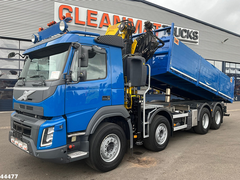 Volvo FMX 540 8x4 Euro 6 Fassi 36 Tonmeter laadkraan - Самосвал, Автоманипулятор: фото 3 Volvo FMX 540 8x4 Euro 6 Fassi 36 Tonmeter laadkraan - Самосвал, Автоманипулятор: фото 3