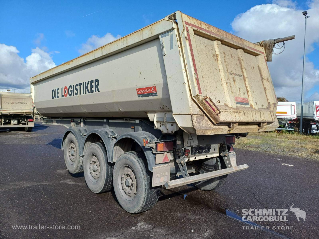 LANGENDORF Auflieger Kipper Stahlrundmulde 24m³ - Самосвальный полуприцеп: фото 5 LANGENDORF Auflieger Kipper Stahlrundmulde 24m³ - Самосвальный полуприцеп: фото 5