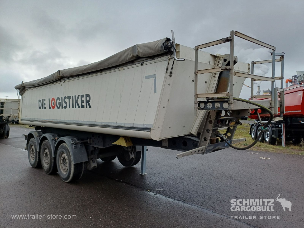 SCHMITZ Auflieger Kipper Alukastenmulde 24m³ - Самосвальный полуприцеп: фото 1 SCHMITZ Auflieger Kipper Alukastenmulde 24m³ - Самосвальный полуприцеп: фото 1