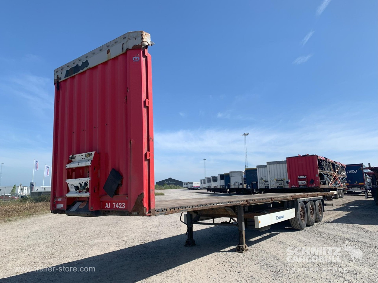 KRONE Platform Standard - Полуприцеп бортовой/ Платформа: фото 1 KRONE Platform Standard - Полуприцеп бортовой/ Платформа: фото 1