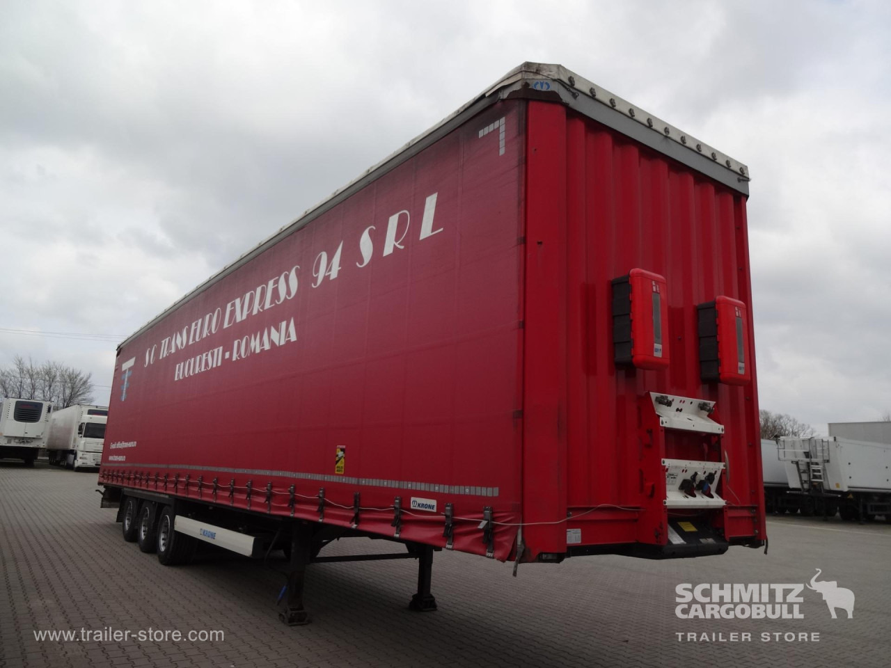 KRONE Curtainsider Mega - Тентованный полуприцеп: фото 4 KRONE Curtainsider Mega - Тентованный полуприцеп: фото 4