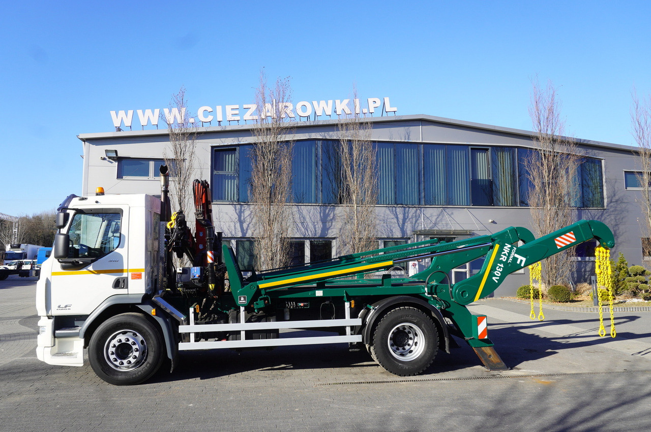 DAF LF 18.310 E6 / Skip loader Fornal NKR 130V / HDS HMF 735 K2 / Manual gearbox - Крюковой мультилифт, Автоманипулятор: фото 3 DAF LF 18.310 E6 / Skip loader Fornal NKR 130V / HDS HMF 735 K2 / Manual gearbox - Крюковой мультилифт, Автоманипулятор: фото 3