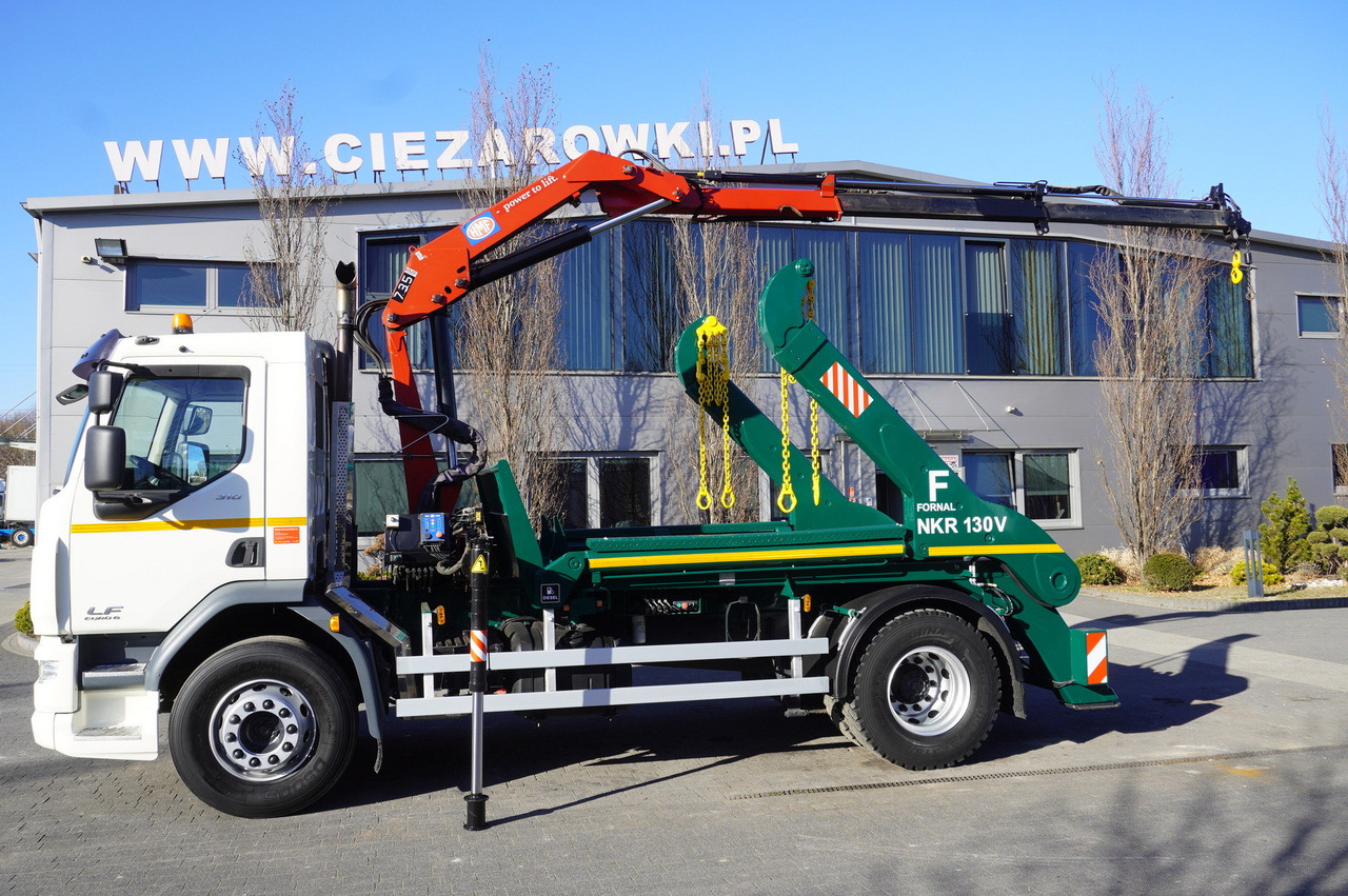 DAF LF 18.310 E6 / Skip loader Fornal NKR 130V / HDS HMF 735 K2 / Manual gearbox - Крюковой мультилифт, Автоманипулятор: фото 4 DAF LF 18.310 E6 / Skip loader Fornal NKR 130V / HDS HMF 735 K2 / Manual gearbox - Крюковой мультилифт, Автоманипулятор: фото 4