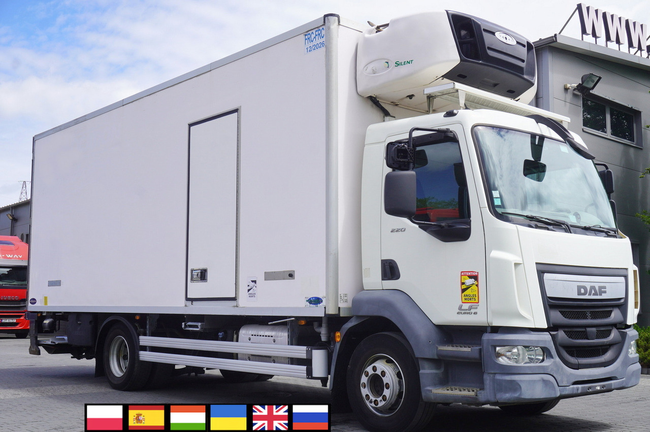 DAF LF 220 / Refrigerator 16 EPAL Multitemp / Carrier Supra 1150 MT / Palfinger 1500 kg - Рефрижератор: фото 1 DAF LF 220 / Refrigerator 16 EPAL Multitemp / Carrier Supra 1150 MT / Palfinger 1500 kg - Рефрижератор: фото 1