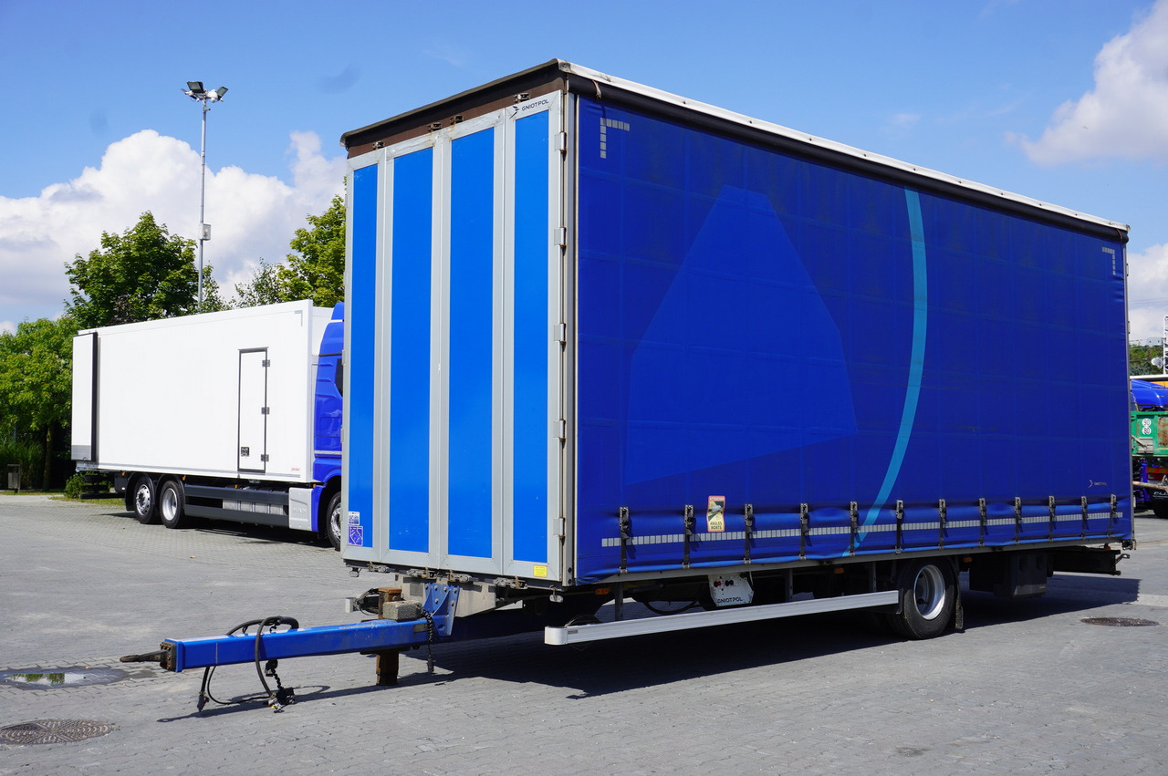 Gniotpol Tandem trailer Gniotpol / 10t / 2018 / 19 pallets - Тентованный прицеп: фото 1 Gniotpol Tandem trailer Gniotpol / 10t / 2018 / 19 pallets - Тентованный прицеп: фото 1
