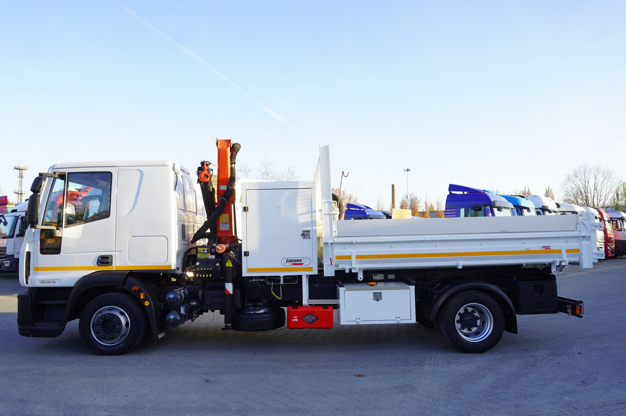 IVECO Eurocargo 120E18 Crane Palfinger / 3-way tipper / sleeper cab - Самосвал, Автоманипулятор: фото 5 IVECO Eurocargo 120E18 Crane Palfinger / 3-way tipper / sleeper cab - Самосвал, Автоманипулятор: фото 5