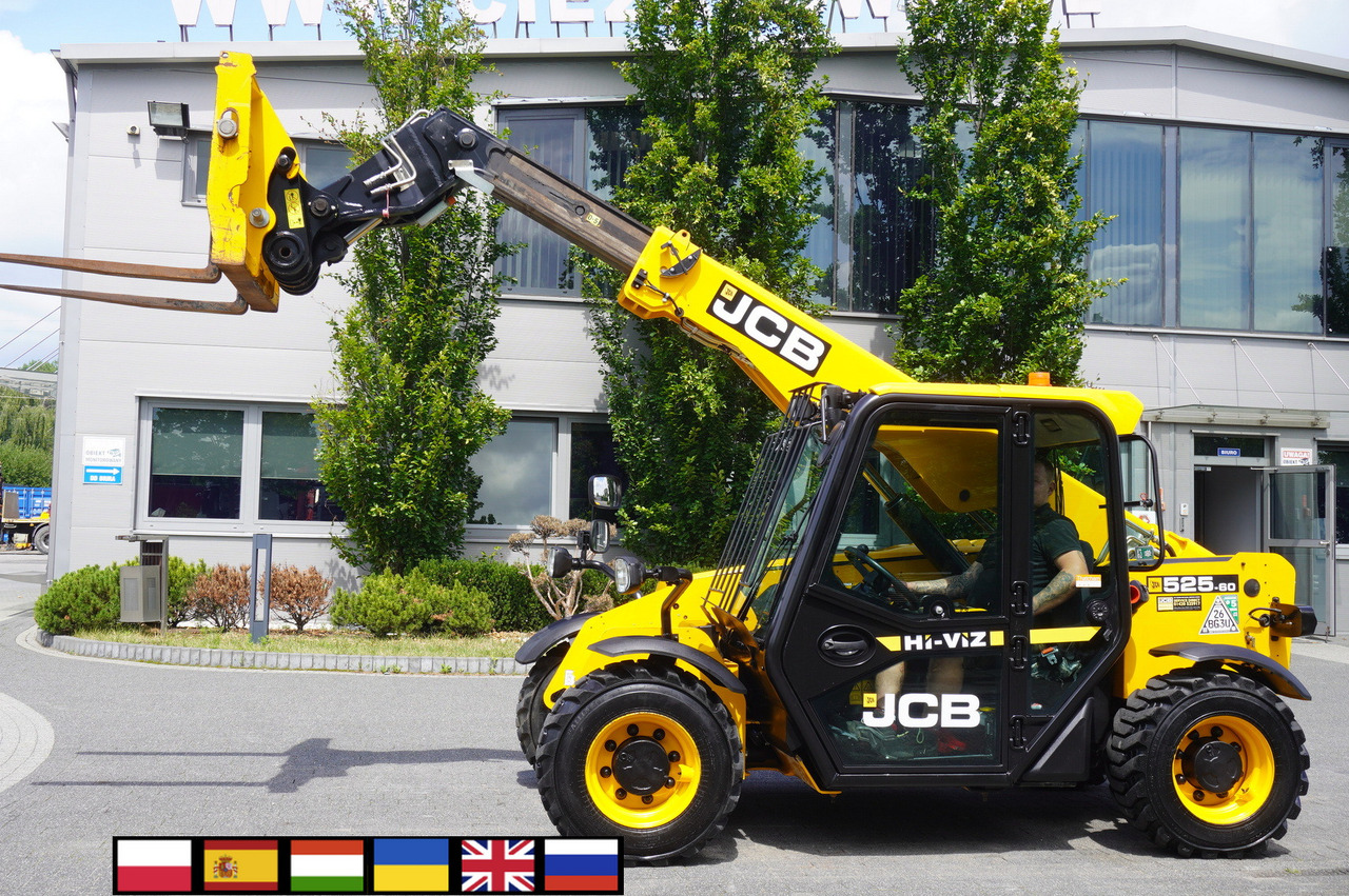 JCB 525-60T5 / 2022 / 860 MTH! / 2.5 T / Reach 6 m / joystick - Телескопический фронтальный погрузчик: фото 1 JCB 525-60T5 / 2022 / 860 MTH! / 2.5 T / Reach 6 m / joystick - Телескопический фронтальный погрузчик: фото 1