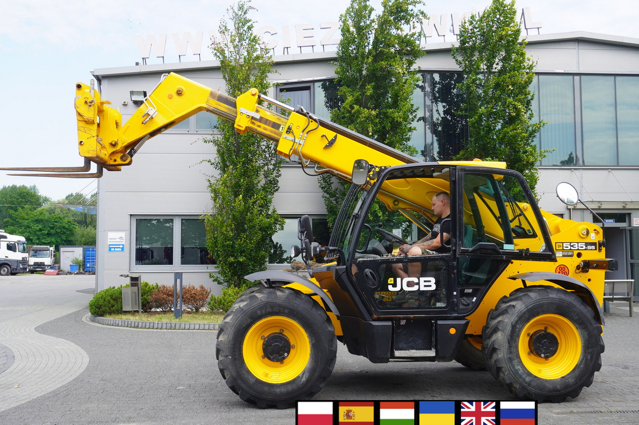 JCB 535-95 / 3.5 T / range 9.5 m / joystick / 2021 - Телескопический погрузчик: фото 1 JCB 535-95 / 3.5 T / range 9.5 m / joystick / 2021 - Телескопический погрузчик: фото 1