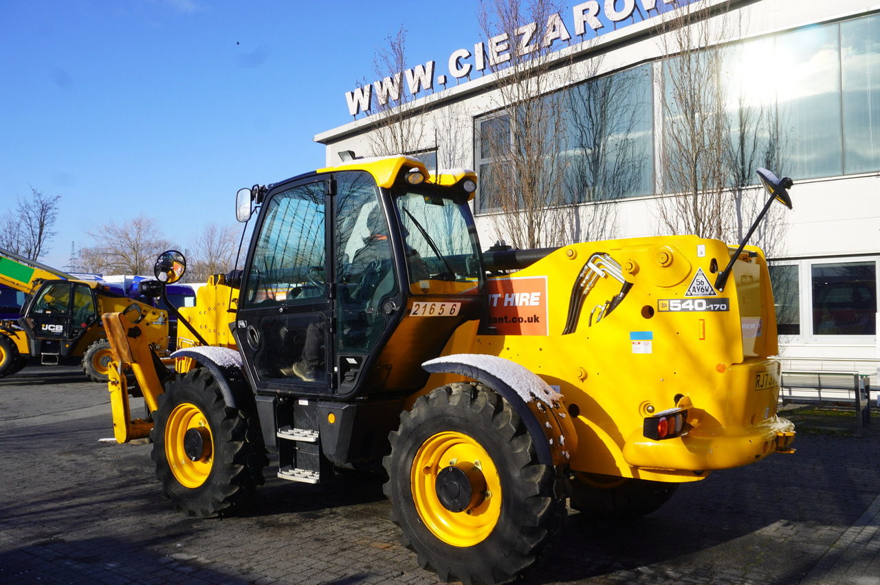 JCB 540-170 Telescopic Loader / 17m / joystick - Телескопический фронтальный погрузчик: фото 4 JCB 540-170 Telescopic Loader / 17m / joystick - Телескопический фронтальный погрузчик: фото 4