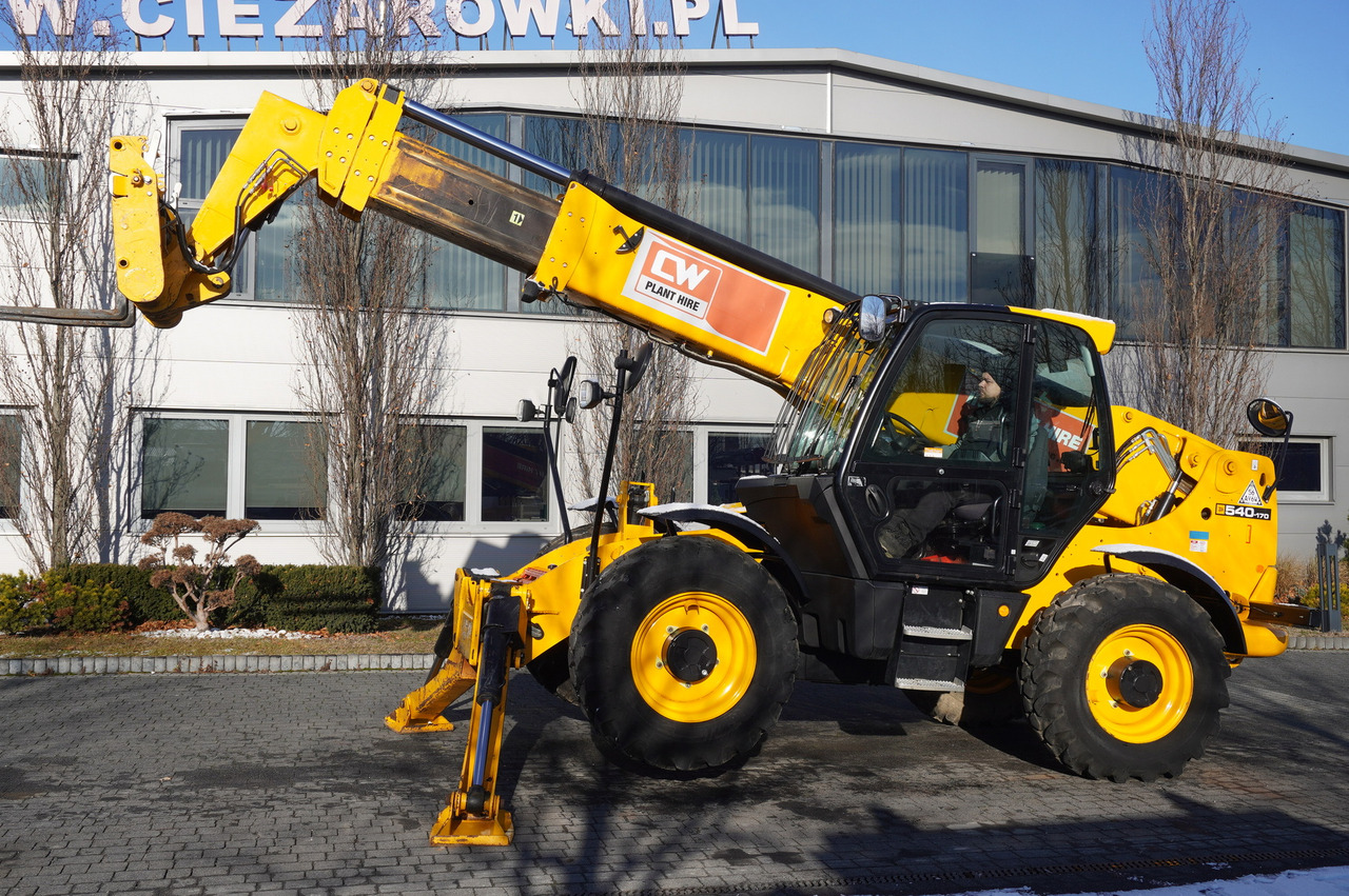 JCB 540-170 Telescopic Loader / 17m / joystick - Телескопический фронтальный погрузчик: фото 1 JCB 540-170 Telescopic Loader / 17m / joystick - Телескопический фронтальный погрузчик: фото 1