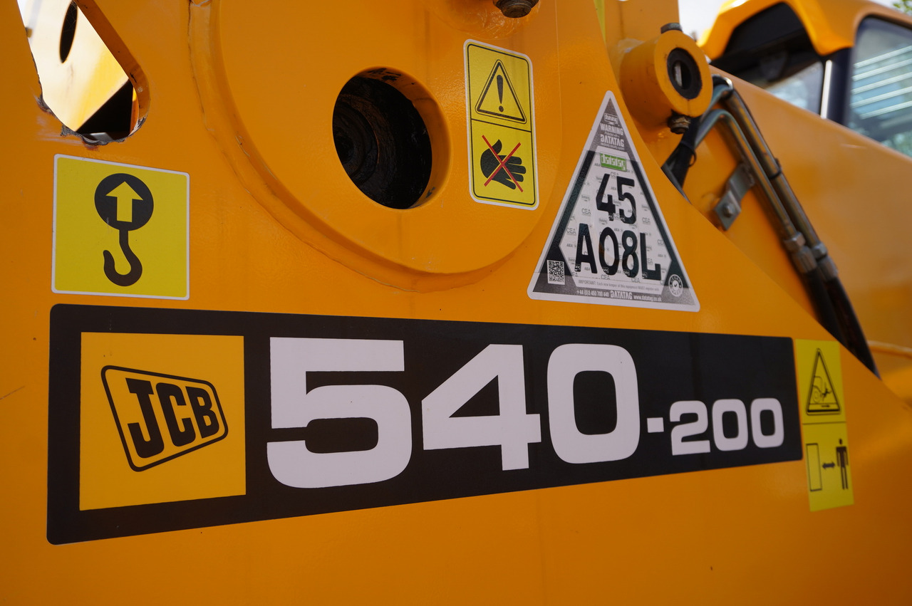 JCB 540-200 Telescopic Loader / 20 m reach / joystick / 2 units - Телескопический погрузчик: фото 5 JCB 540-200 Telescopic Loader / 20 m reach / joystick / 2 units - Телескопический погрузчик: фото 5