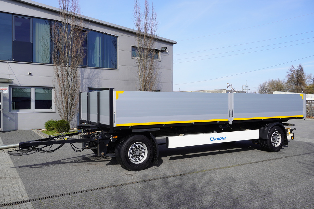 KRONE Construction trailer / Flatbed 18 pallets / NEW year 2024 - Прицеп бортовой/ Платформа: фото 1 KRONE Construction trailer / Flatbed 18 pallets / NEW year 2024 - Прицеп бортовой/ Платформа: фото 1