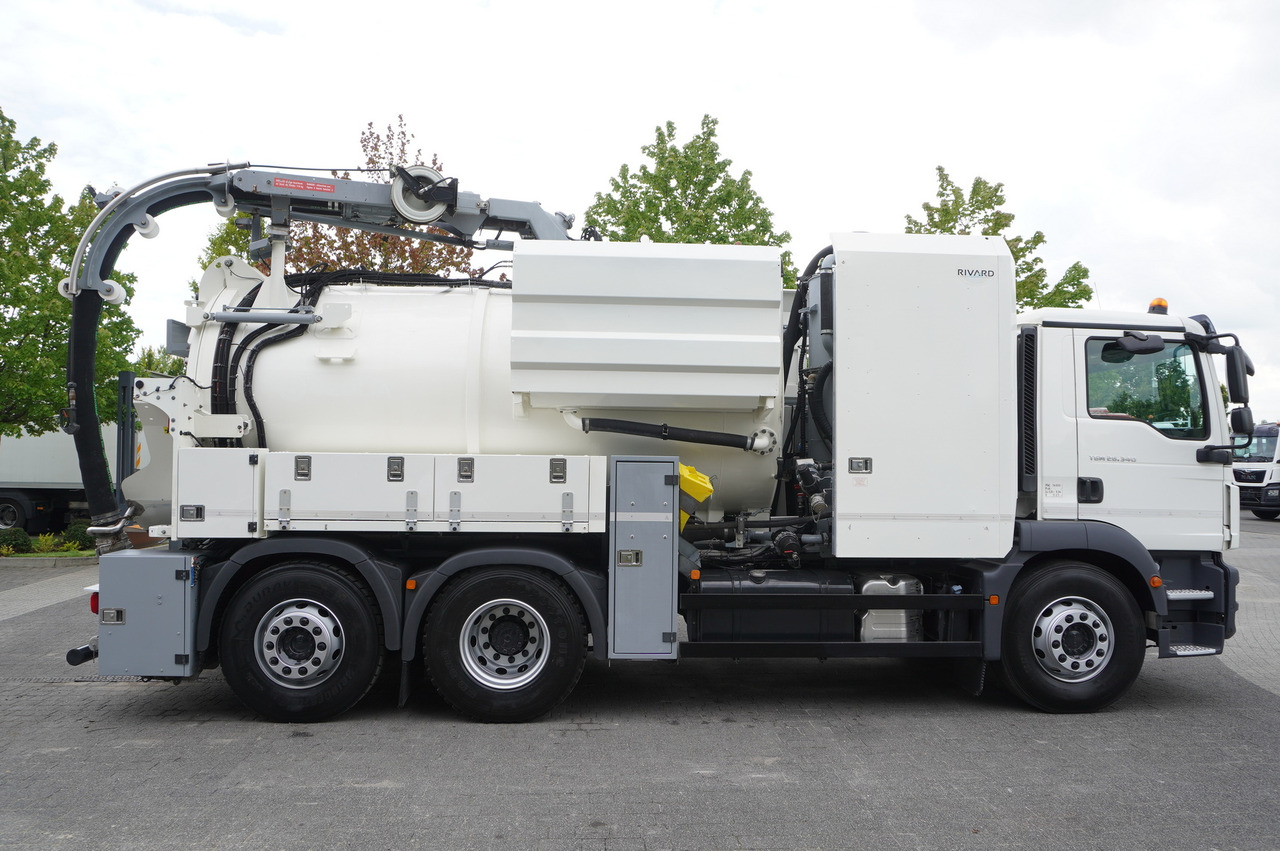 MAN TGM 26.340 E6 / RIVARD sewage cleaner 11.8 m3 / 170 tho. km / steered axle - Ассенизатор: фото 2 MAN TGM 26.340 E6 / RIVARD sewage cleaner 11.8 m3 / 170 tho. km / steered axle - Ассенизатор: фото 2