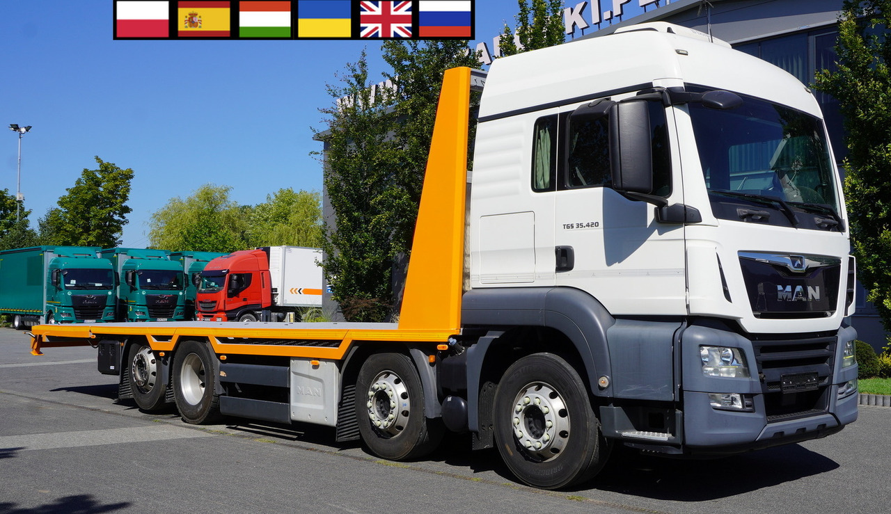 MAN TGS 35.420 8×2 / New tow truck / 3 steered axles / 20 T cap. / Sleeper cab - Автовоз: фото 1 MAN TGS 35.420 8×2 / New tow truck / 3 steered axles / 20 T cap. / Sleeper cab - Автовоз: фото 1