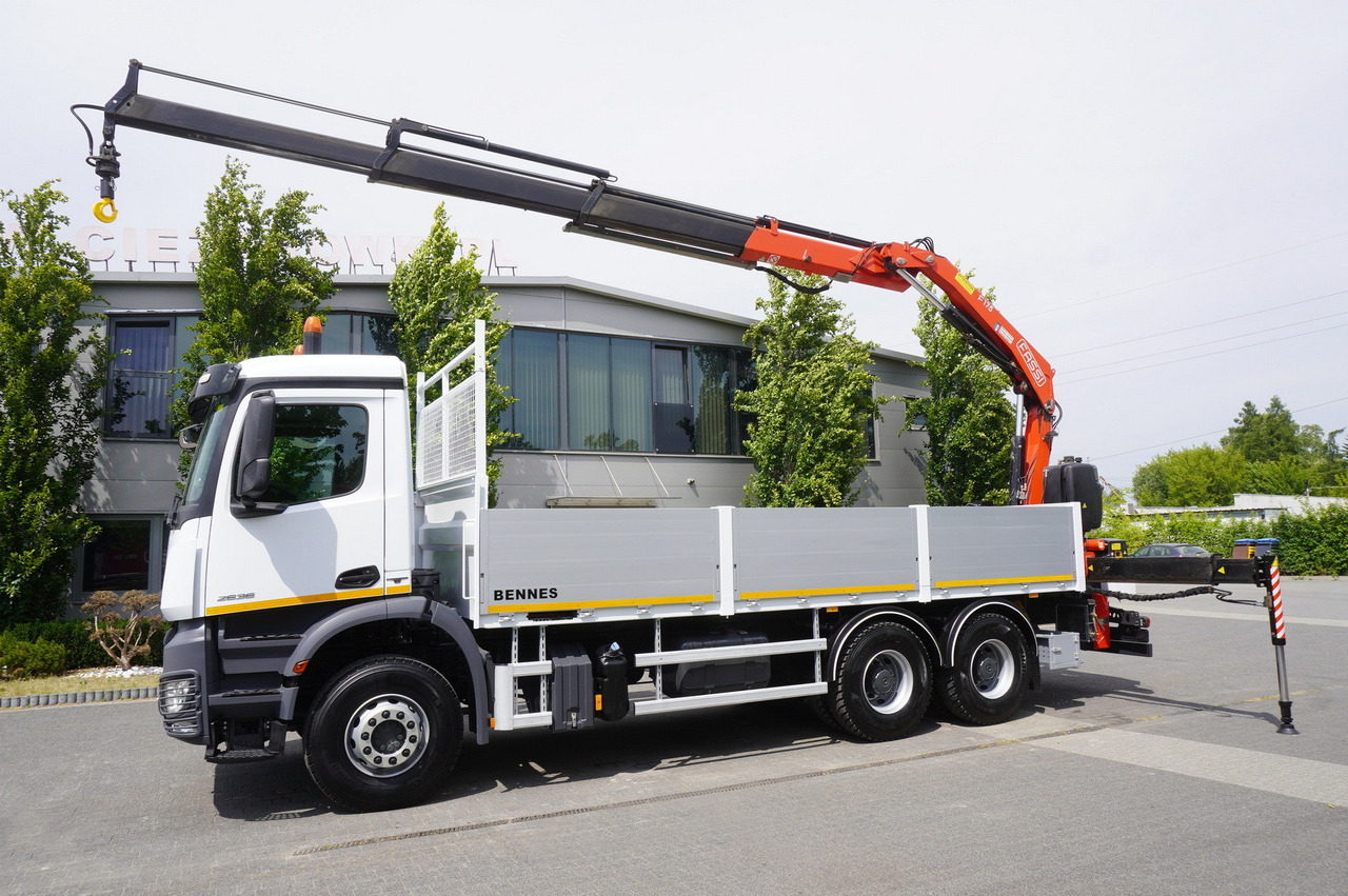 MERCEDES-BENZ AROCS 2636 Flatbed / HDS FASSI F175 7.7 T / 150,000 km - Мобильный кран: фото 4 MERCEDES-BENZ AROCS 2636 Flatbed / HDS FASSI F175 7.7 T / 150,000 km - Мобильный кран: фото 4