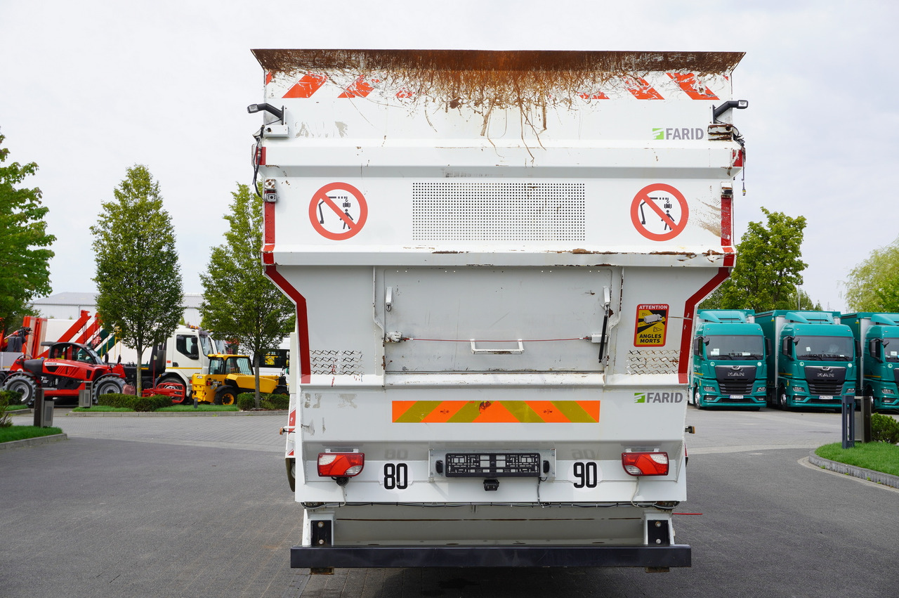 MERCEDES-BENZ Antos 3240 8x2 / Tajfun 5T crane / Farid Industries garbage truck/ 3 steered axles - Автоманипулятор: фото 5 MERCEDES-BENZ Antos 3240 8x2 / Tajfun 5T crane / Farid Industries garbage truck/ 3 steered axles - Автоманипулятор: фото 5