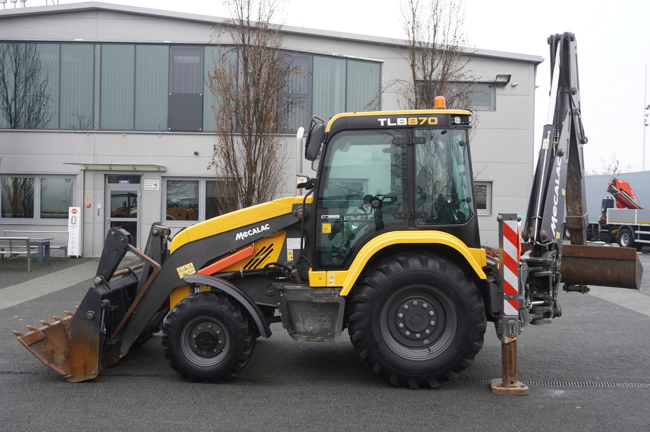 Mecalac TLB870 backhoe loader / 1990 MTH! / joysticks - Экскаватор-погрузчик: фото 3 Mecalac TLB870 backhoe loader / 1990 MTH! / joysticks - Экскаватор-погрузчик: фото 3