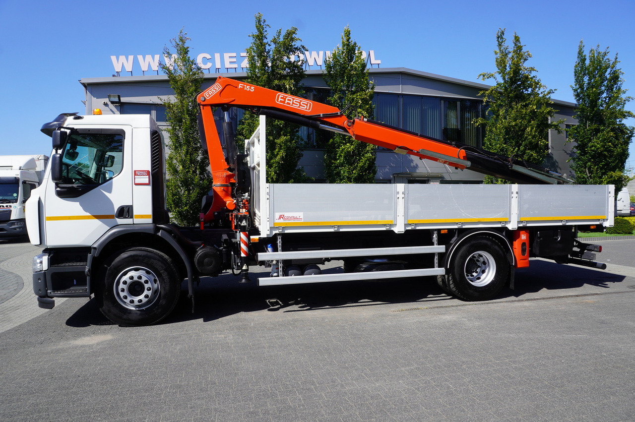 RENAULT C320 P 4x2 / FASSI crane 6.2 T / range 10 m / Flatbed 15 EPAL / 50 tho. km! - Грузовик бортовой/ Платформа, Автоманипулятор: фото 2 RENAULT C320 P 4x2 / FASSI crane 6.2 T / range 10 m / Flatbed 15 EPAL / 50 tho. km! - Грузовик бортовой/ Платформа, Автоманипулятор: фото 2