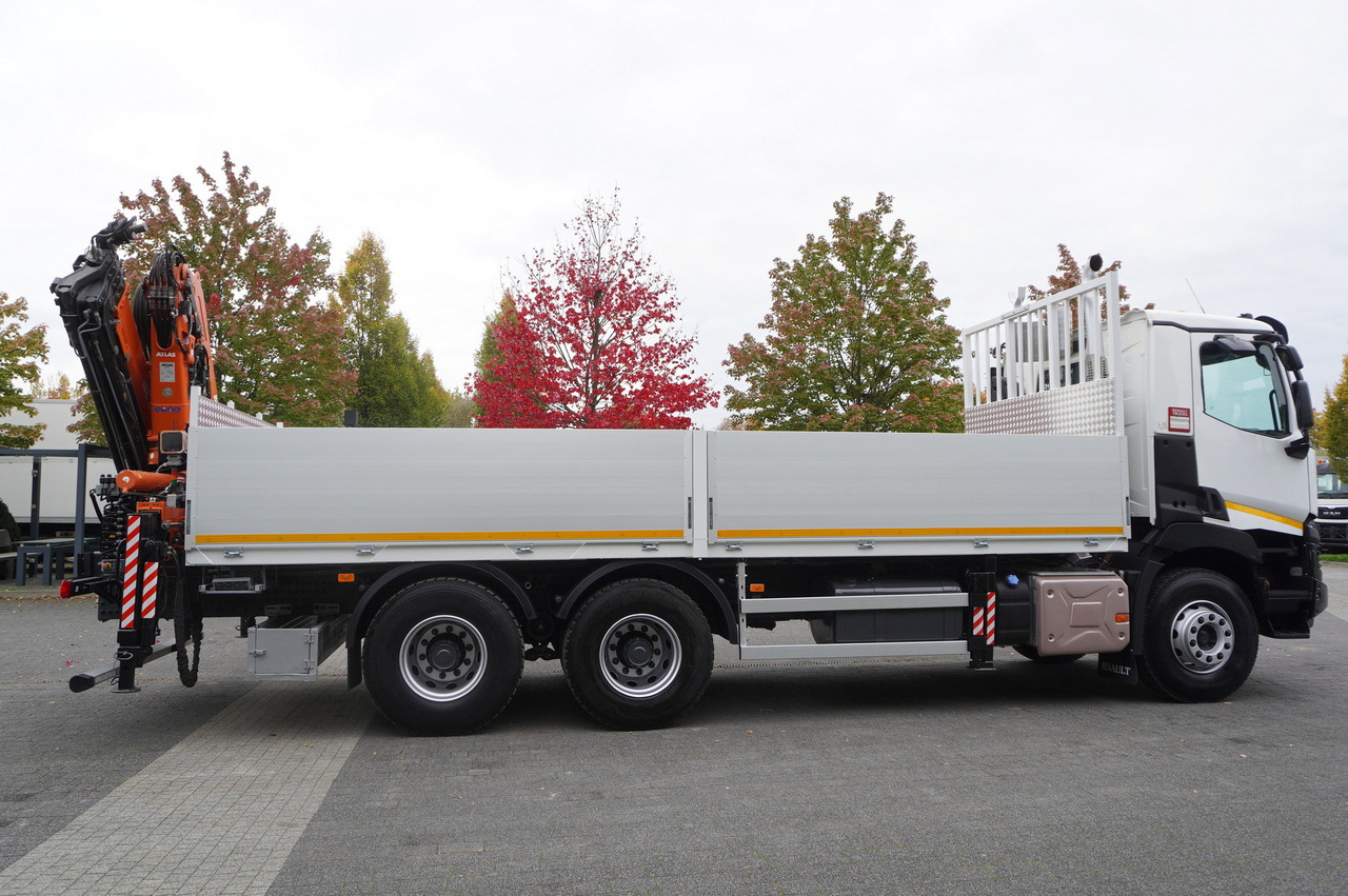 Грузовик бортовой/ Платформа, Автоманипулятор RENAULT C380 Comfort 6x4 / Atlas 172.3E crane / Range 12.3 m / capacity 6.1 t / Flatbed 17 EPAL: фото 8 Грузовик бортовой/ Платформа, Автоманипулятор RENAULT C380 Comfort 6x4 / Atlas 172.3E crane / Range 12.3 m / capacity 6.1 t / Flatbed 17 EPAL: фото 8