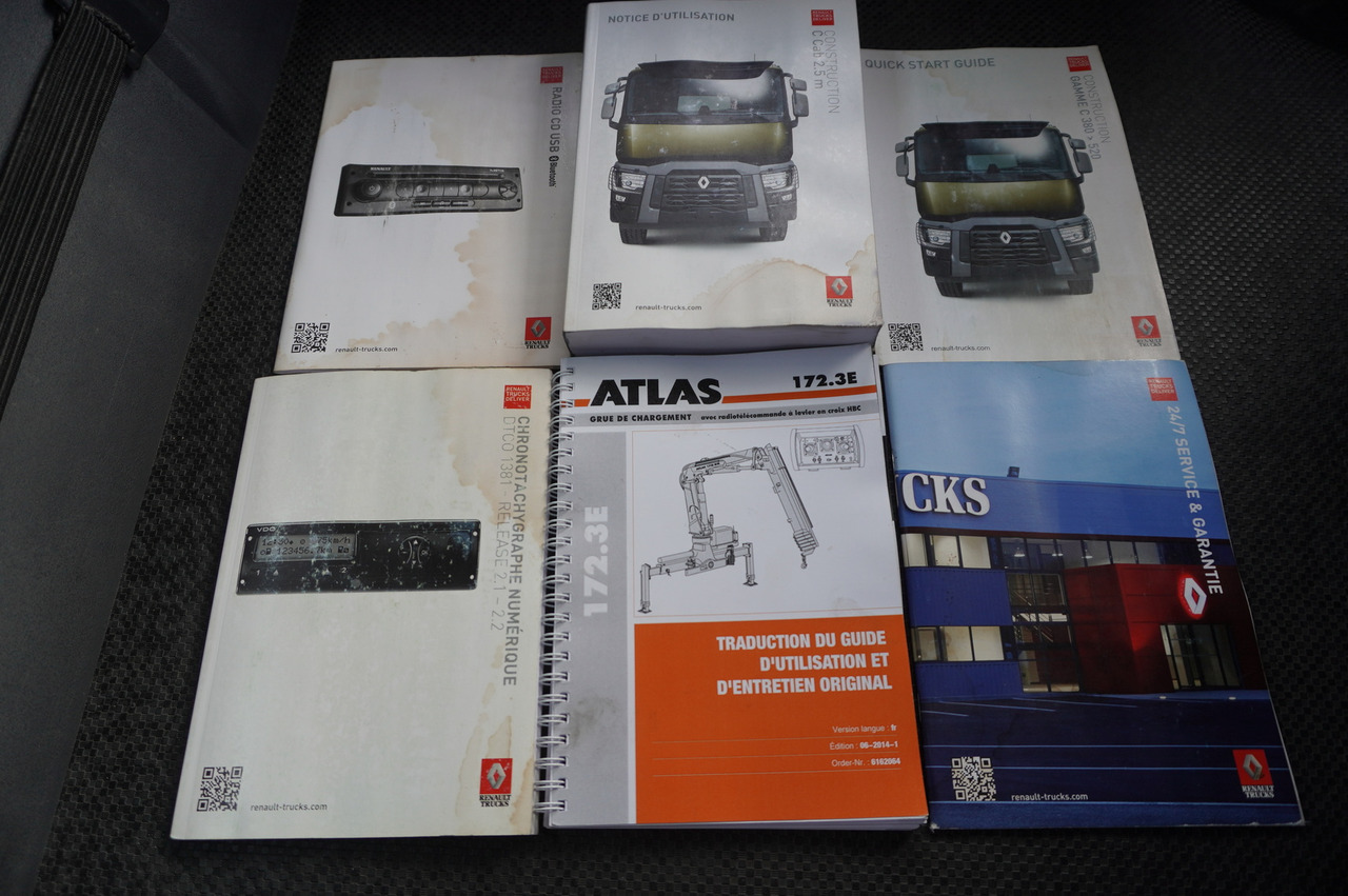 Грузовик бортовой/ Платформа, Автоманипулятор RENAULT C380 Comfort 6x4 / Atlas 172.3E crane / Range 12.3 m / capacity 6.1 t / Flatbed 17 EPAL: фото 33 Грузовик бортовой/ Платформа, Автоманипулятор RENAULT C380 Comfort 6x4 / Atlas 172.3E crane / Range 12.3 m / capacity 6.1 t / Flatbed 17 EPAL: фото 33