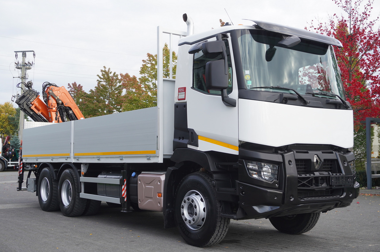 Грузовик бортовой/ Платформа, Автоманипулятор RENAULT C380 Comfort 6x4 / Atlas 172.3E crane / Range 12.3 m / capacity 6.1 t / Flatbed 17 EPAL: фото 9 Грузовик бортовой/ Платформа, Автоманипулятор RENAULT C380 Comfort 6x4 / Atlas 172.3E crane / Range 12.3 m / capacity 6.1 t / Flatbed 17 EPAL: фото 9
