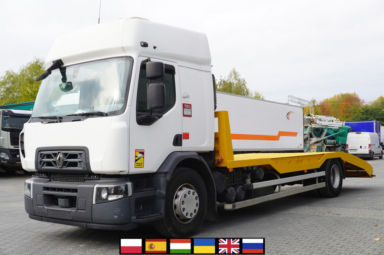RENAULT D19 Wide Glob / 7.8 m NEW tow truck / 280 tho. km - Эвакуатор: фото 1 RENAULT D19 Wide Glob / 7.8 m NEW tow truck / 280 tho. km - Эвакуатор: фото 1