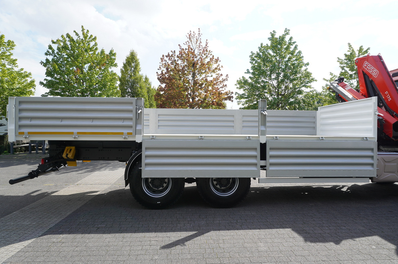 Самосвал, Автоманипулятор RENAULT K380 6×4 / FASSI F175 crane 7.85 t / 120 thousand km! / 2-sided tipper: фото 18