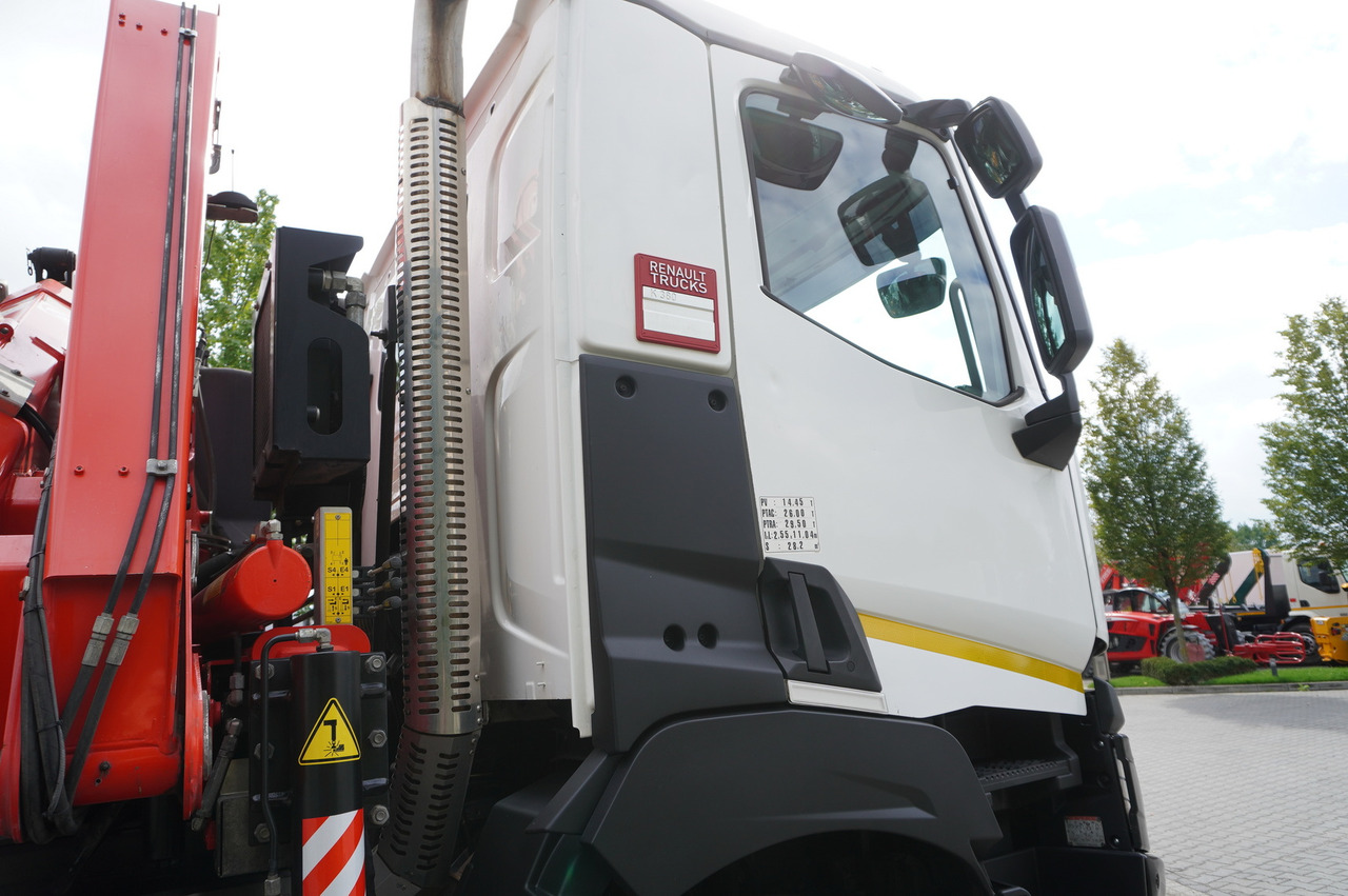 Автоманипулятор RENAULT K380 6×4 / FASSI F175 crane 7.85 t / 120 thousand km! / 2-sided tipper: фото 21