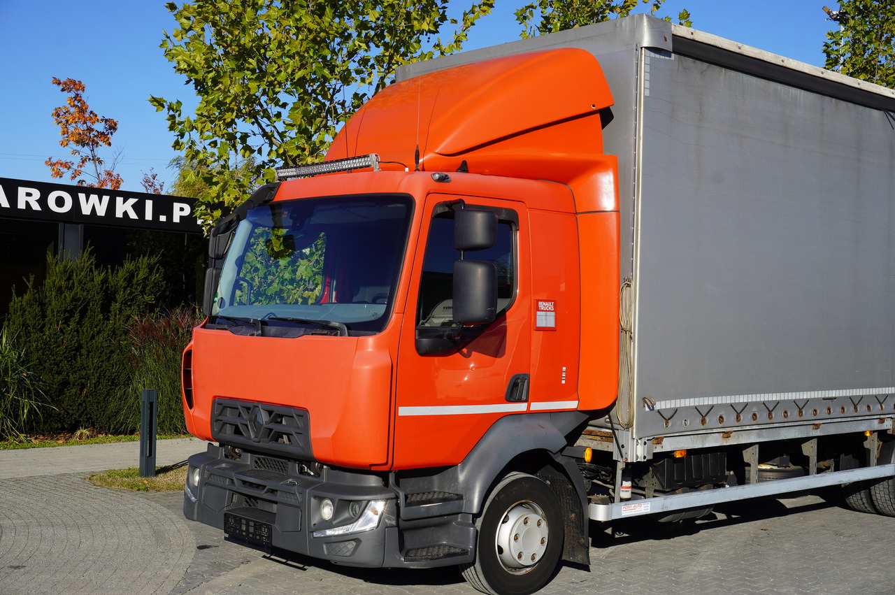 Тентованный грузовик RENAULT Midlum 12.245 / dropside / sleeper / 18 pallets: фото 10