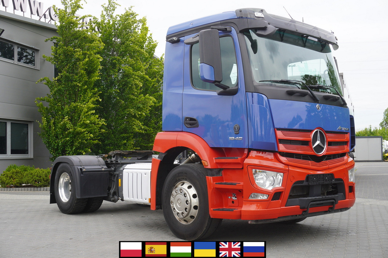 Mercedes-Benz Actros 1845 4x2 / Jost 5th wheel / 11.1 t load capacity - Тягач: фото 1 Mercedes-Benz Actros 1845 4x2 / Jost 5th wheel / 11.1 t load capacity - Тягач: фото 1