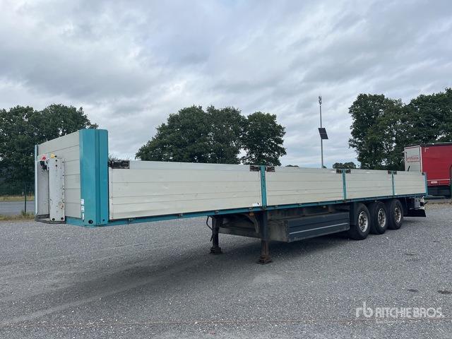 2007 Schmitz Cargobull S01 13.90 m Tri/A Flatbed Trailer - Полуприцеп бортовой/ Платформа: фото 1 2007 Schmitz Cargobull S01 13.90 m Tri/A Flatbed Trailer - Полуприцеп бортовой/ Платформа: фото 1