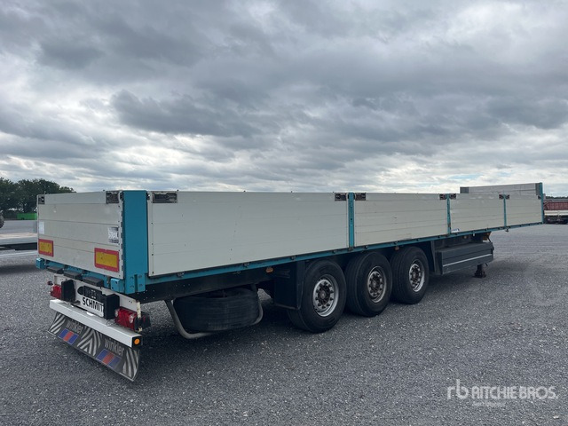 2007 Schmitz Cargobull S01 13.90 m Tri/A Flatbed Trailer - Полуприцеп бортовой/ Платформа: фото 3 2007 Schmitz Cargobull S01 13.90 m Tri/A Flatbed Trailer - Полуприцеп бортовой/ Платформа: фото 3
