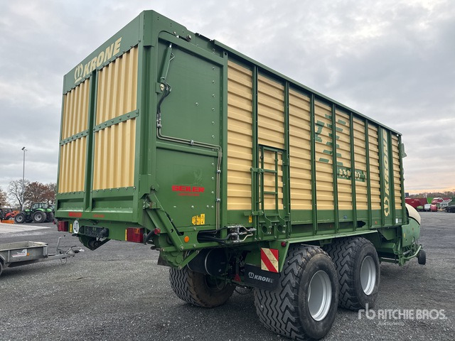 2012 Krone ZX 450 GL T/A Silage Wagon - Самозагружающийся прицеп: фото 4 2012 Krone ZX 450 GL T/A Silage Wagon - Самозагружающийся прицеп: фото 4