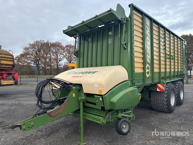 2012 Krone ZX 450 GL T/A Silage Wagon - Самозагружающийся прицеп: фото 1 2012 Krone ZX 450 GL T/A Silage Wagon - Самозагружающийся прицеп: фото 1