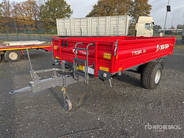 2023 Metal-Fach T703A/2 End Dump Trailer - Самосвальный прицеп: фото 2 2023 Metal-Fach T703A/2 End Dump Trailer - Самосвальный прицеп: фото 2