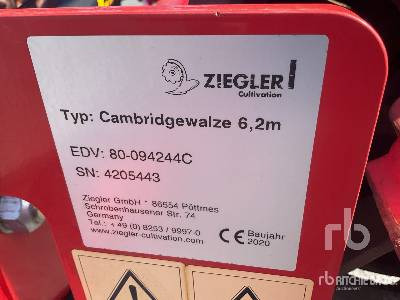 ZIEGLER CAMBRIDGE Pull Type - Полевой каток: фото 5 ZIEGLER CAMBRIDGE Pull Type - Полевой каток: фото 5
