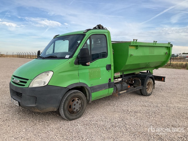 2008 Iveco Daily 35C12 2007 Hiab 008 840 kg on 4x2 Dump Truck with Crane - Малотоннажный самосвал: фото 3 2008 Iveco Daily 35C12 2007 Hiab 008 840 kg on 4x2 Dump Truck with Crane - Малотоннажный самосвал: фото 3