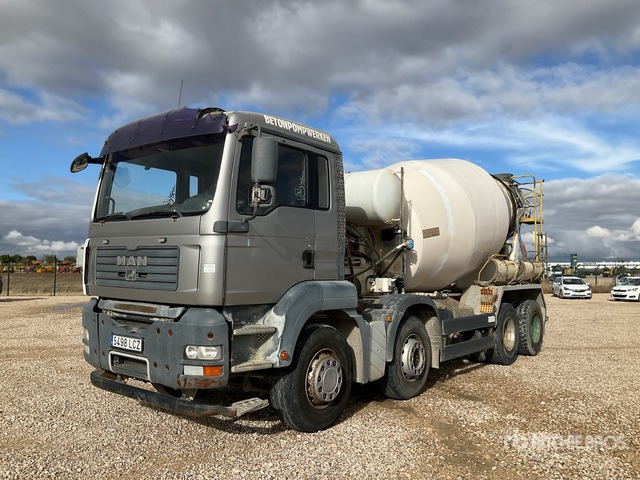 2008 MAN TGA H414FFDC 8x4 Mixer Truck - Автобетоносмеситель: фото 2 2008 MAN TGA H414FFDC 8x4 Mixer Truck - Автобетоносмеситель: фото 2