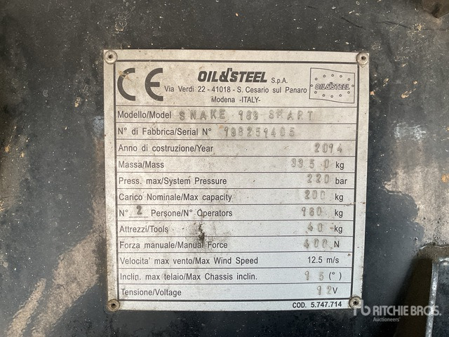 2014 Nissan NT400 Cabstar 35.12 2014 Oil&Steel Snake 189 Smart ... Bucket Truck - Грузовик с подъемником: фото 4 2014 Nissan NT400 Cabstar 35.12 2014 Oil&Steel Snake 189 Smart ... Bucket Truck - Грузовик с подъемником: фото 4