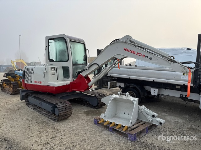 2011 Takeuchi TB150C (Inoperable) Mini Excavator: <6.6t - Мини-экскаватор: фото 2 2011 Takeuchi TB150C (Inoperable) Mini Excavator: <6.6t - Мини-экскаватор: фото 2