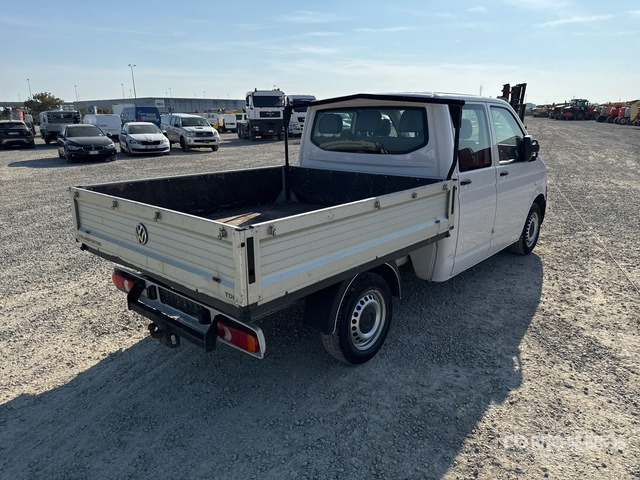 2014 Volkswagen Transporter Crew Cab Flatbed Truck - Малотоннажный бортовой грузовик: фото 4 2014 Volkswagen Transporter Crew Cab Flatbed Truck - Малотоннажный бортовой грузовик: фото 4